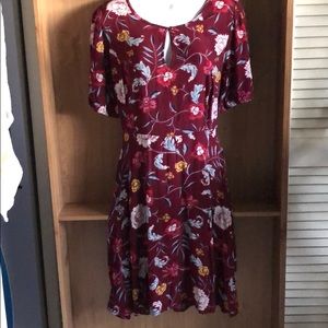 Old Navy Floral Fit n Flare Mini dress